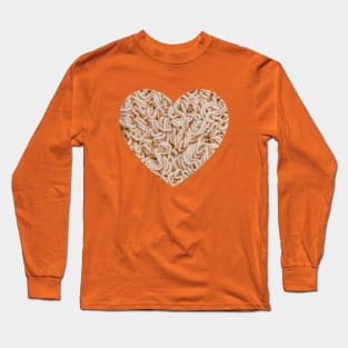 Instant Ramen Noodle Heart Long Sleeve T-Shirt